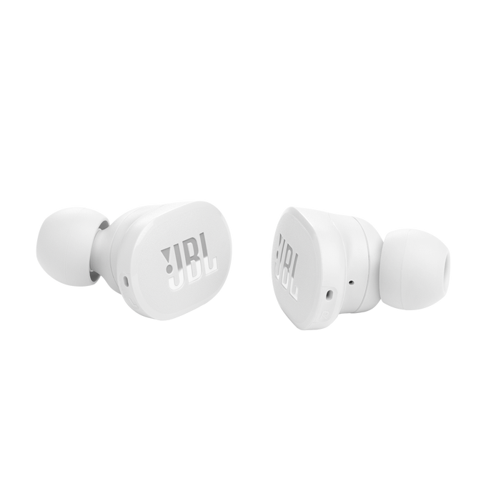 JBL Tune 130NC TWS - White - True wireless Noise Cancelling earbuds - Detailshot 4 image number null